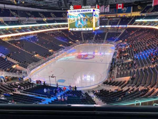 UBS Arena, section: 212, row: 2, seat: 8