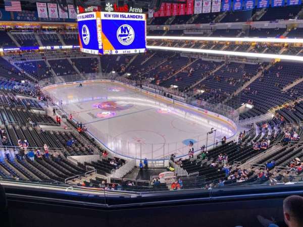 UBS Arena, section: 216, row: 3, seat: 5