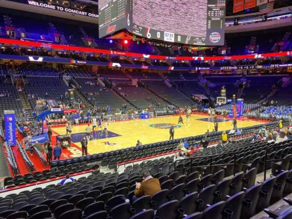 Xfinity Mobile Arena, section: 112, row: 15, seat: 10