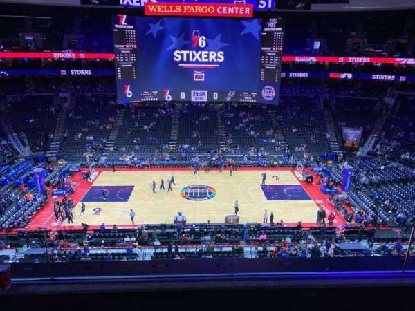 Xfinity Mobile Arena, section: 201, row: 3, seat: 5