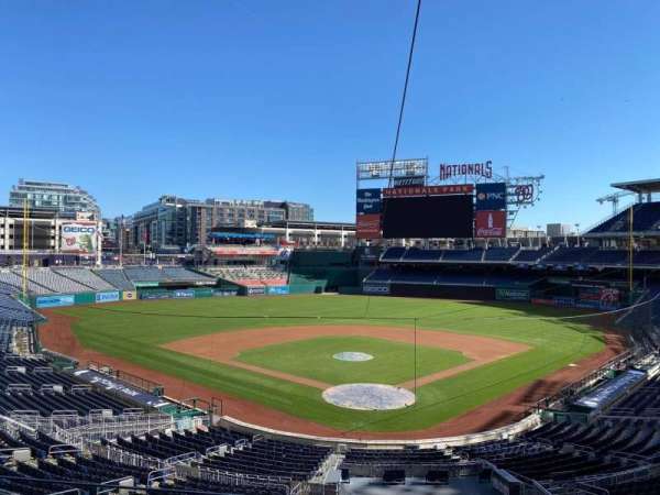 Nationals Park, section: 213, row: D, seat: 10
