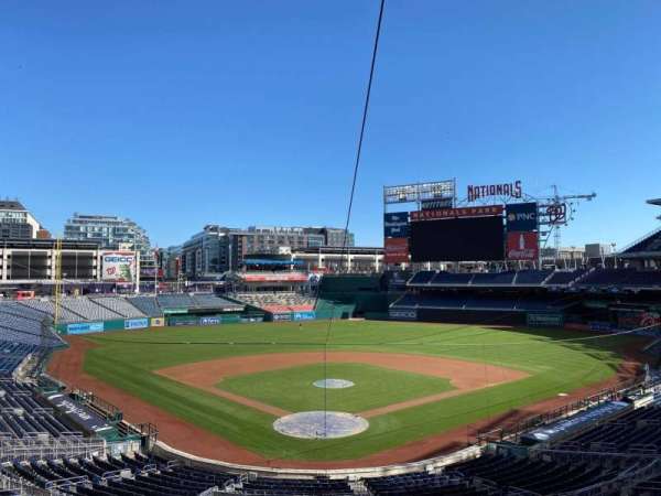 Nationals Park, section: 214, row: D, seat: 10