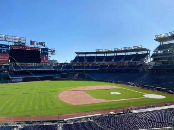 Nationals Park, section: 206, row: D, seat: 5