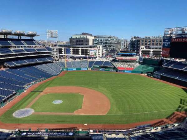 Nationals Park, section: 419, row: F, seat: 12