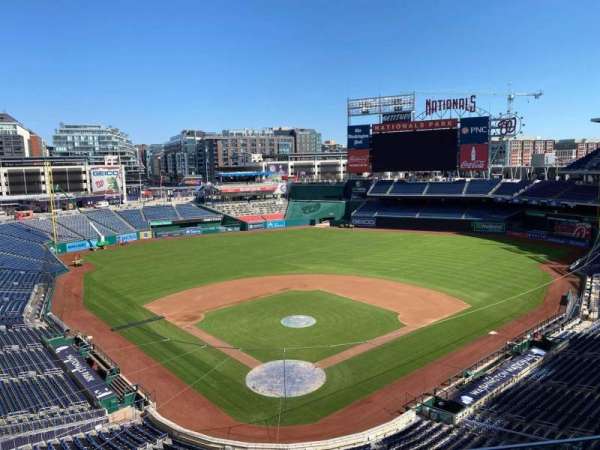 Nationals Park, section: 314, row: C, seat: 8