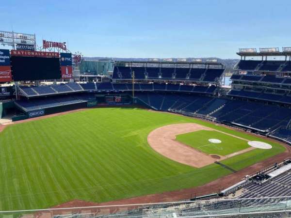 Nationals Park, section: 403, row: F, seat: 12