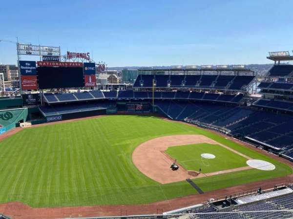Nationals Park, section: 405, row: F, seat: 13