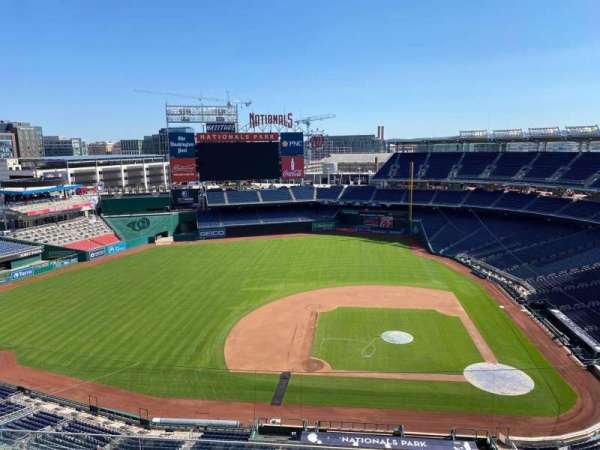 Nationals Park, section: 408, row: F, seat: 13