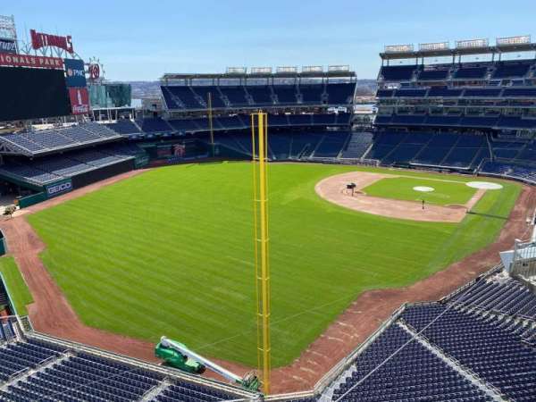 Nationals Park, section: Devils Backbone
