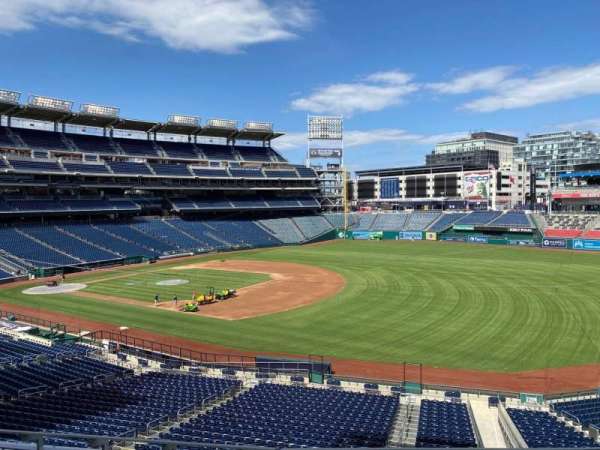 Nationals Park, section: 225, row: D, seat: 9