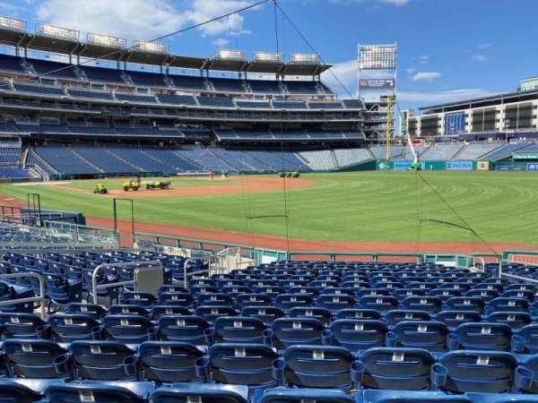 Nationals Park, section: 135, row: S, seat: 8