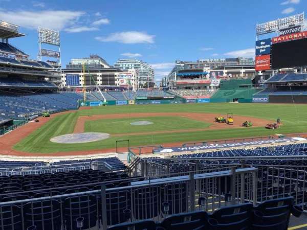 Nationals Park, section: 126, row: N, seat: 6
