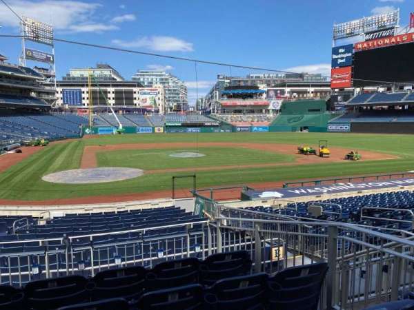 Nationals Park, section: 126, row: E, seat: 5
