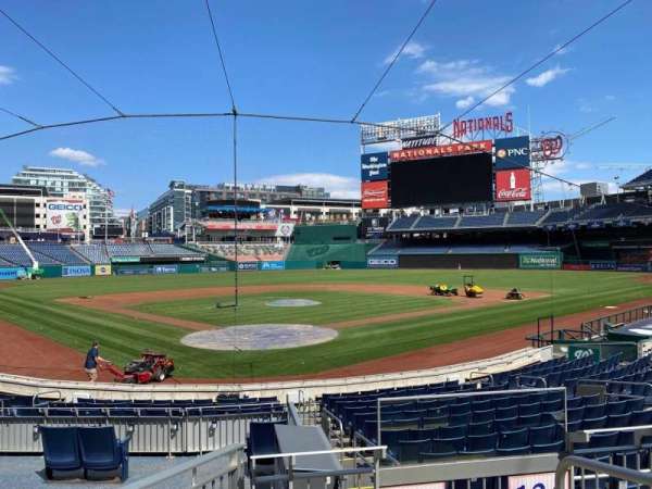 Nationals Park, section: 123, row: D, seat: 2