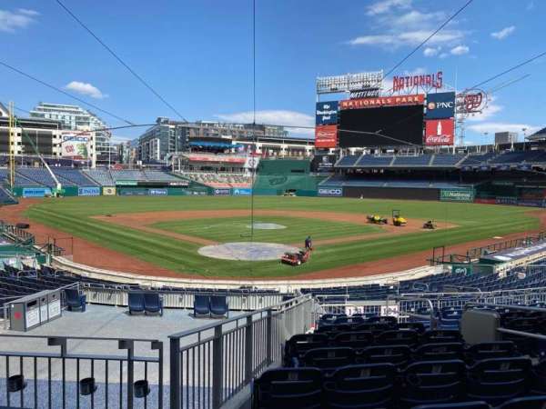 Nationals Park, section: 123, row: L, seat: 6