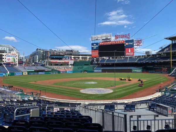 Nationals Park, section: 122, row: M, seat: 7