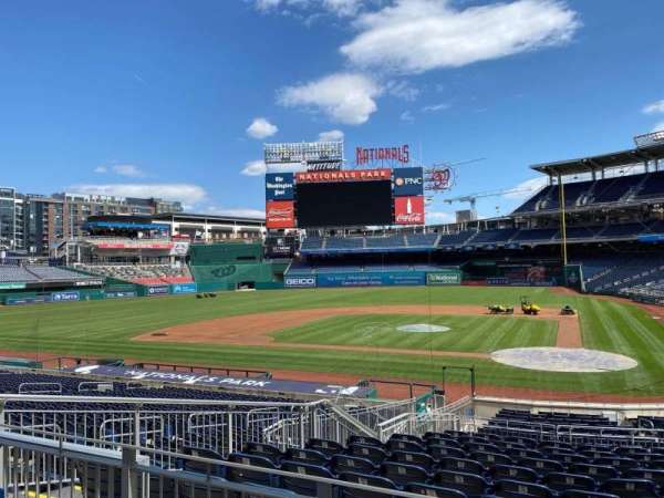 Nationals Park, section: 119, row: M, seat: 8