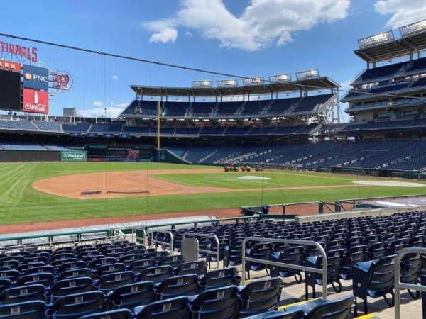 Nationals Park, section: 114, row: S, seat: 5