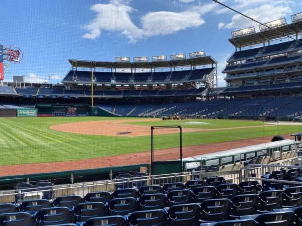 Nationals Park, section: 113, row: K, seat: 9