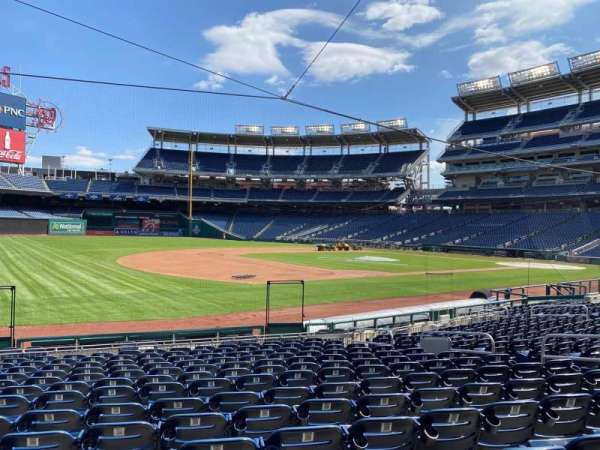 Nationals Park, section: 113, row: T, seat: 12