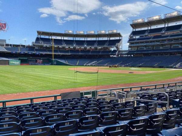 Nationals Park, section: 111, row: K, seat: 8