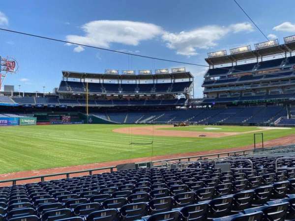 Nationals Park, section: 111, row: S, seat: 13
