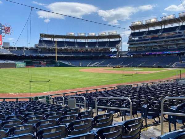 Nationals Park, section: 110, row: S, seat: 5