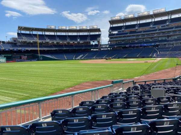 Nationals Park, section: 108, row: M, seat: 7