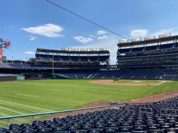 Nationals Park, section: 108, row: Z, seat: 11