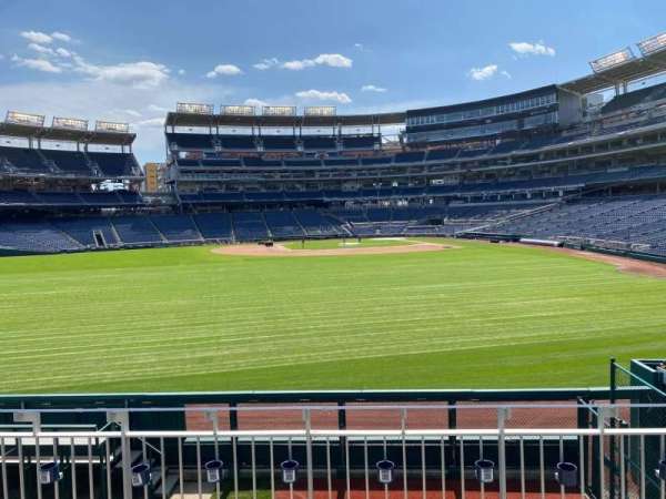 Nationals Park, section: 102, row: P, seat: 13