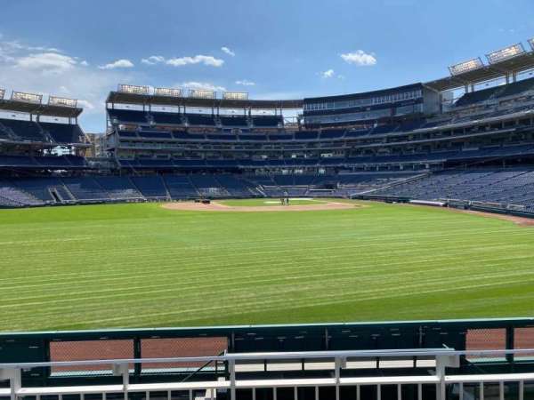 Nationals Park, section: 101, row: N, seat: 9