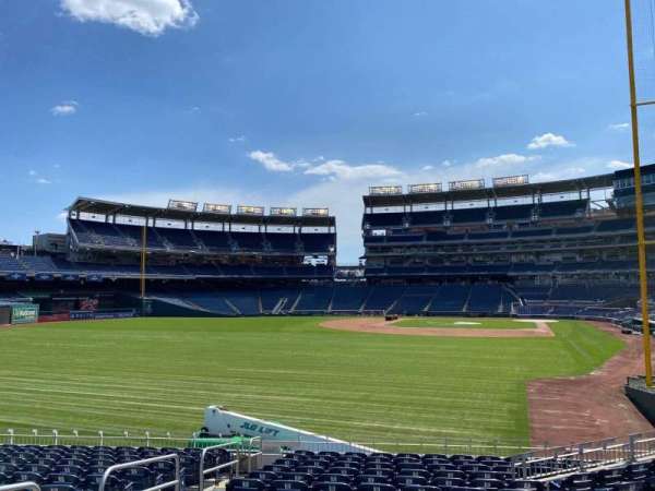 Nationals Park, section: 106, row: P, seat: 13