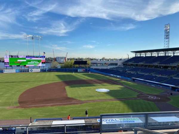 Harbor Park, section: 309, row: F, seat: 7