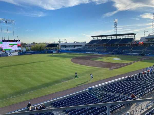 Harbor Park, section: 317, row: B, seat: 11