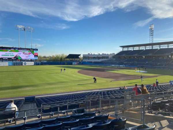 Harbor Park, section: 215, row: U, seat: 6