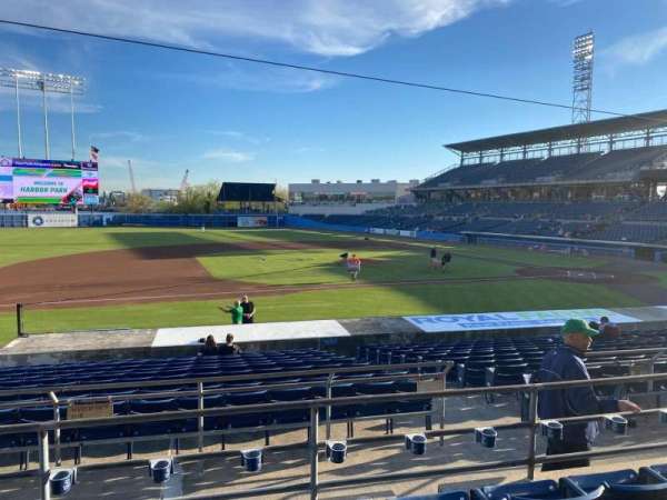 Harbor Park, section: 209, row: R, seat: 14