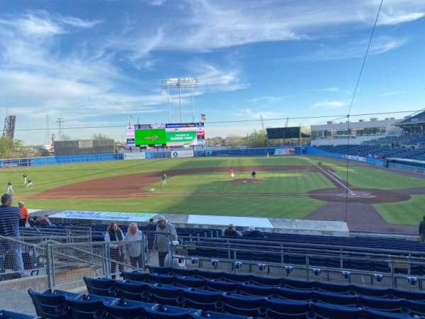 Harbor Park, section: 205, row: V, seat: 9