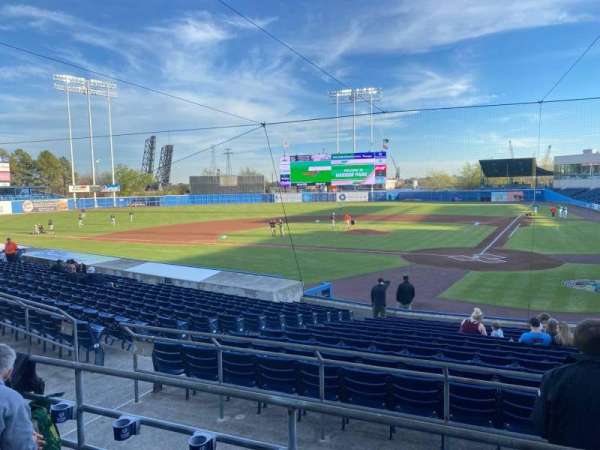 Harbor Park, section: 203, row: Q, seat: 4