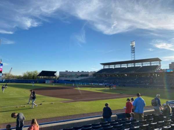 Harbor Park, section: 115, row: J, seat: 13