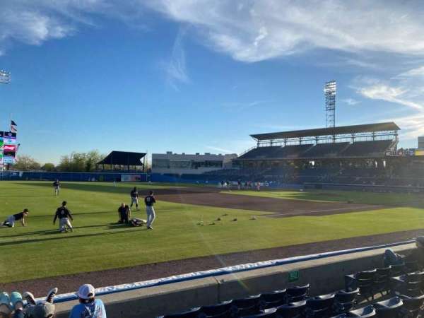 Harbor Park, section: 117, row: F, seat: 9