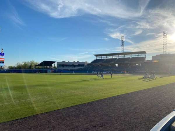 Harbor Park, section: 123, row: A, seat: 2