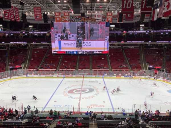 Lenovo Center, section: 204, row: C, seat: 4