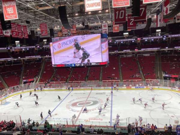 Lenovo Center, section: 203, row: D, seat: 4