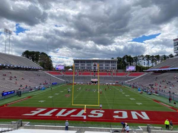 Carter-Finley Stadium, section: 222, row: J, seat: 13