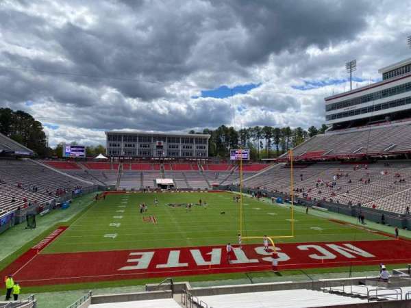 Carter-Finley Stadium, section: 223, row: K, seat: 6