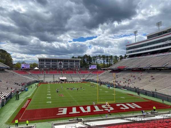 Carter-Finley Stadium, section: 223, row: S, seat: 11