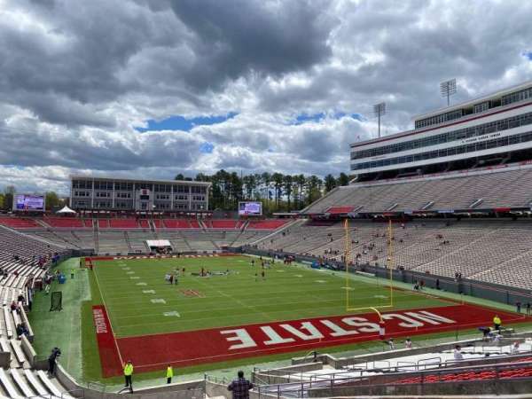 Carter-Finley Stadium, section: 224, row: P, seat: 11