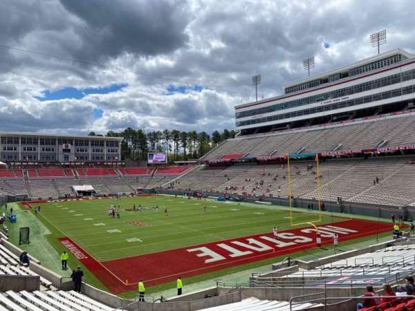 Carter-Finley Stadium, section: 225, row: K, seat: 4