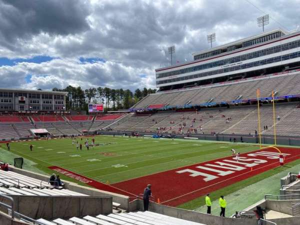 Carter-Finley Stadium, section: 226, row: D, seat: 7