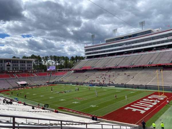 Carter-Finley Stadium, section: 227, row: S, seat: 10